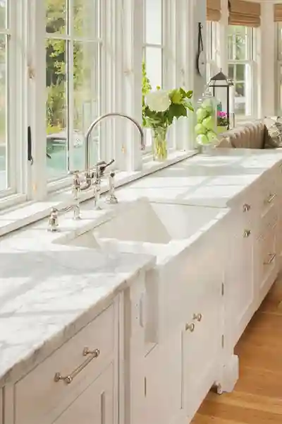 Premium quartz countertop finishes\